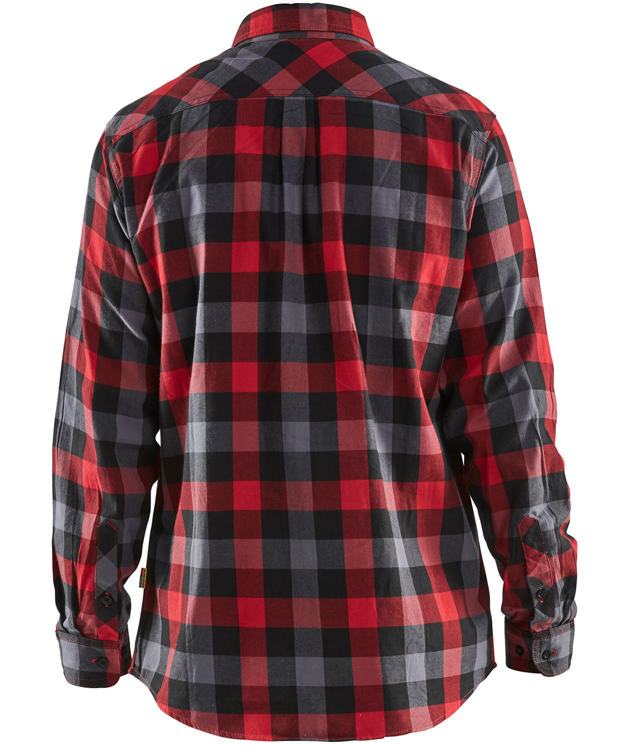 Bl&aring;kl&auml;der flannel lumberjack shirt, Red/Black, large image number 2