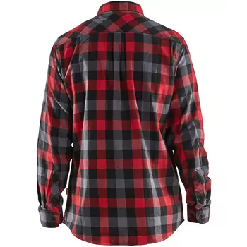Blåkläder flannel skovmandsskjorte, Rød/Sort