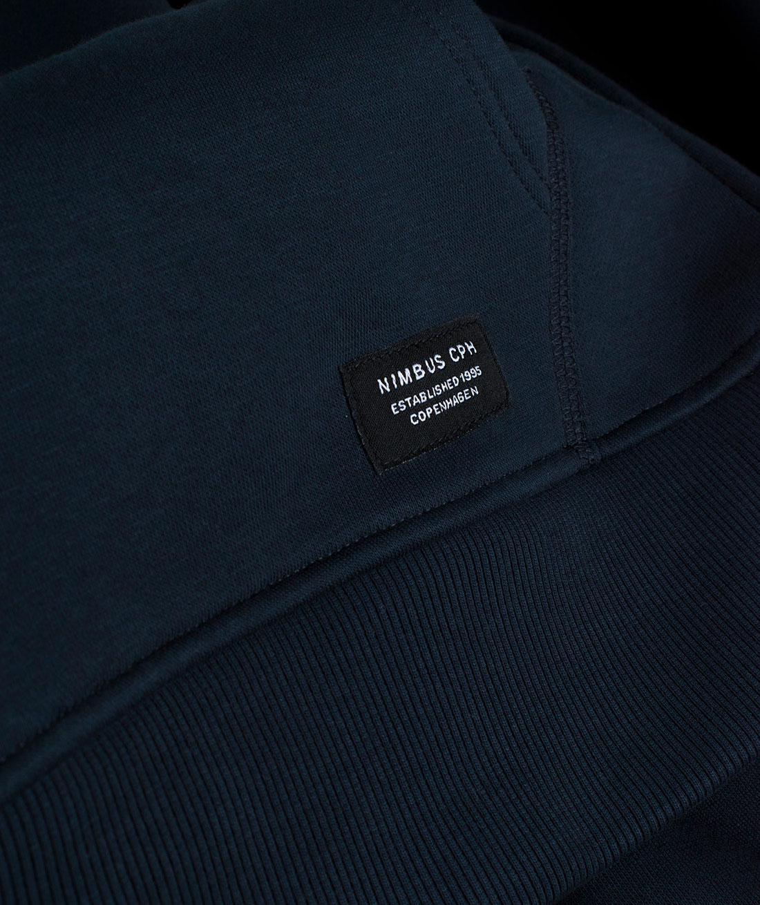 Nimbus Brownsville hoodie dam, Navy, large image number 4