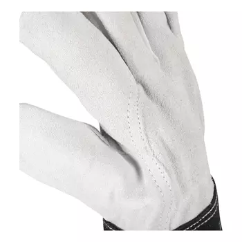 OX-ON Worker Basis 2002 work gloves, White/Black