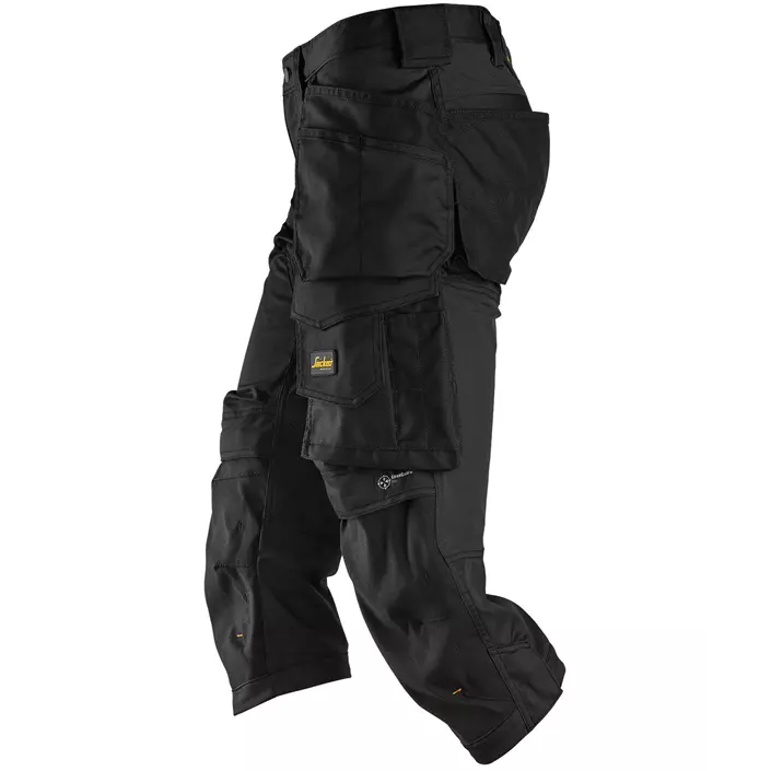 Snickers AllroundWork craftsman knee pants 6142, Black, large image number 3