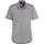 Derby of Sweden Maverick Slim Fit kurzärmlige Pilotenhemd, Grey, Grey, swatch