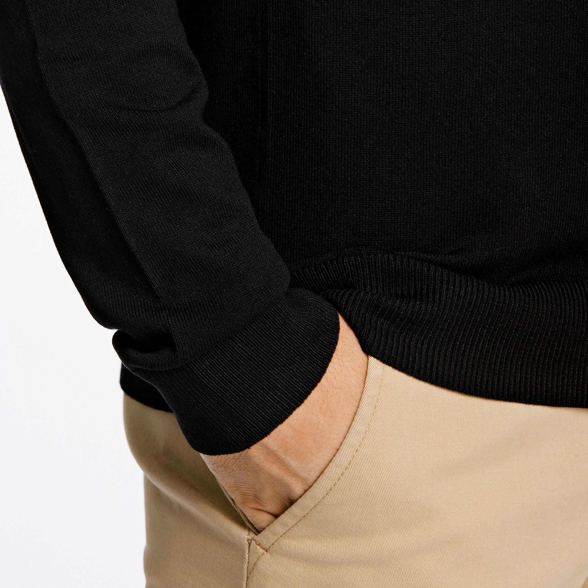 Lindbergh knitted pullover, Black, large image number 5