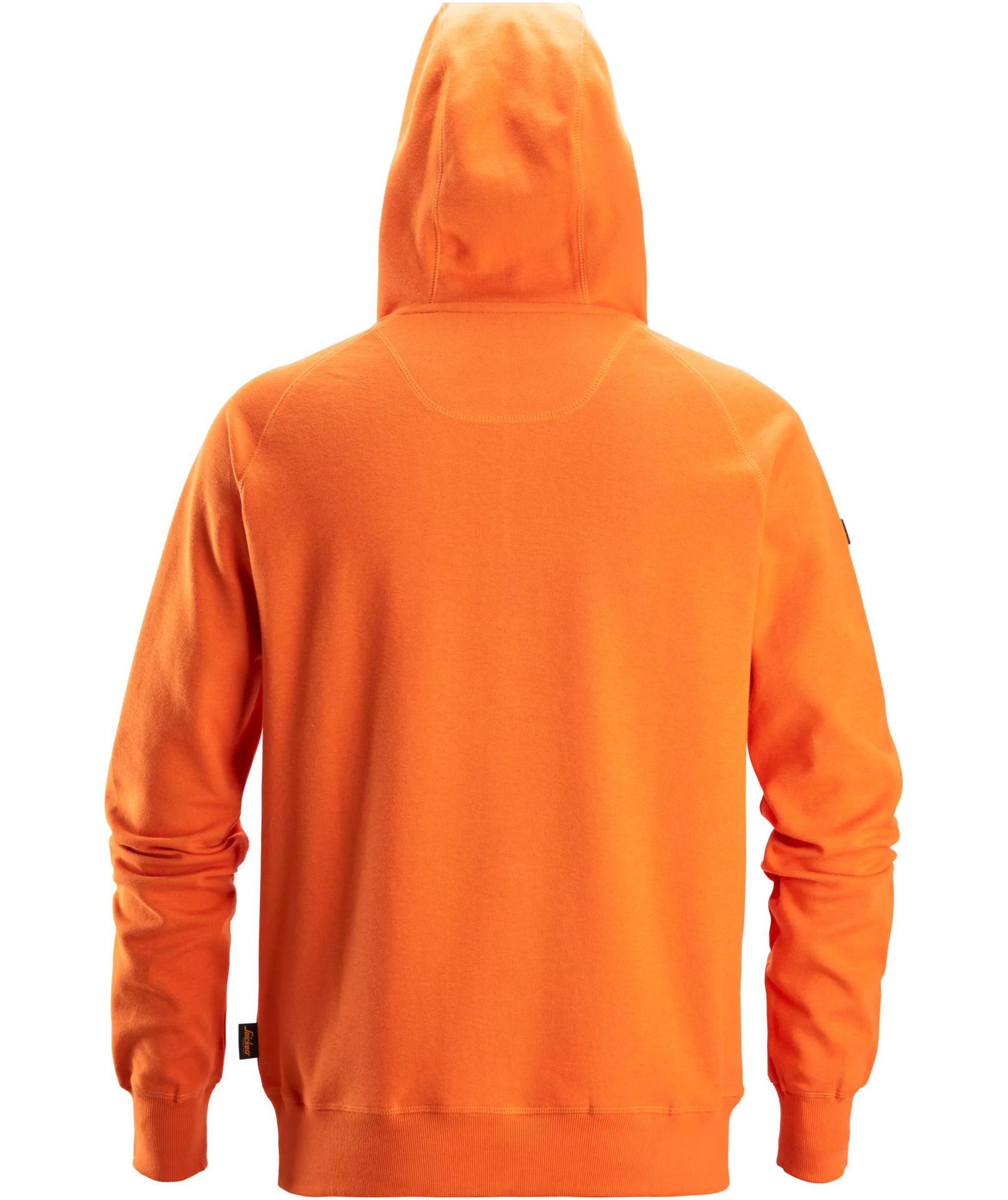 Snickers logo hoodie 2894, Warm Orange