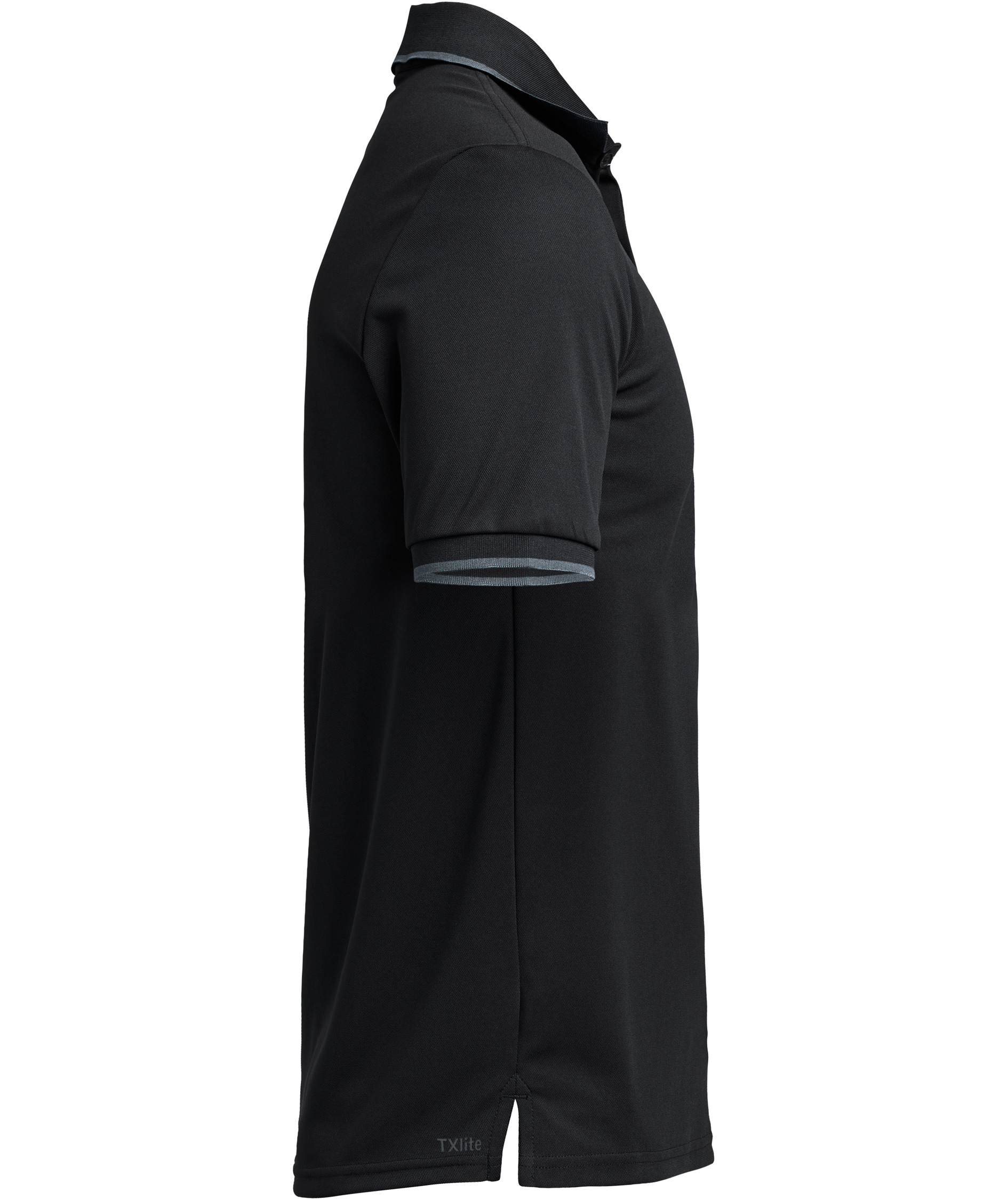 Tenson TXlite Q-dry polo shirt, Black, large image number 2