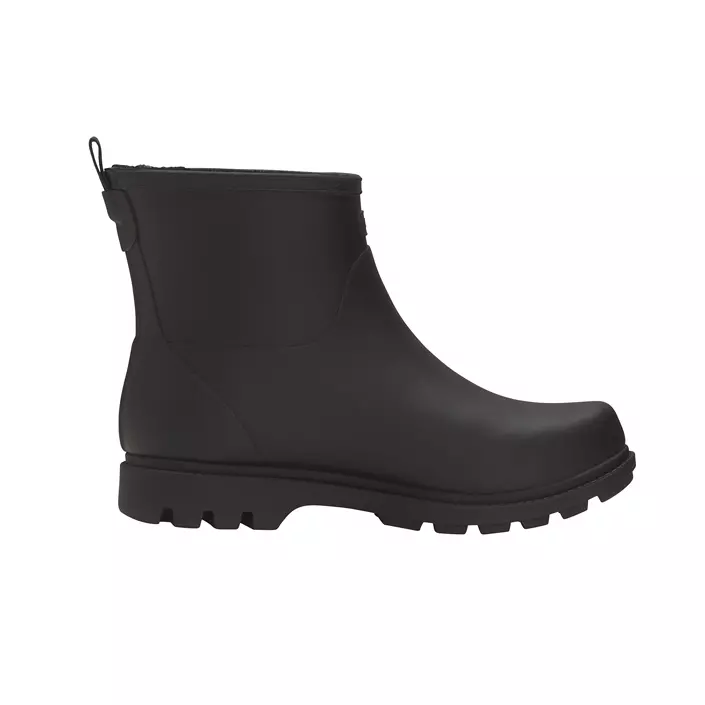 Viking Noble Warm dame korte gummistøvler, Black, large image number 2