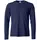 Clique Basic-T langermet T-skjorte, Dark navy, Dark navy, swatch