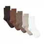 Vero Moda VMKLARA 5er-Pack Strümpfe, Oatmeal/Chocolate, Oatmeal/Chocolate Vero Moda VMKLARA 5er-Pack Strümpfe, Oatmeal/Chocolate