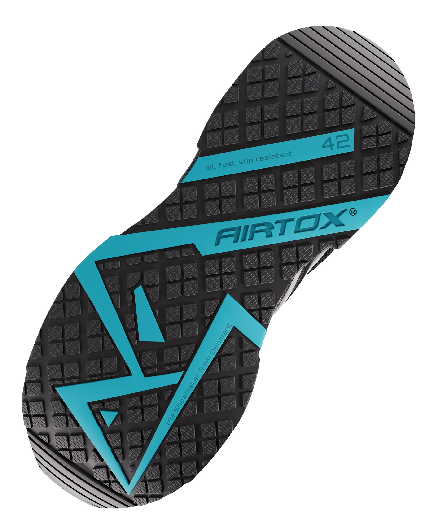 Airtox FM11 skyddsskor S1P, Svart/Vit, Svart/Vit, large image number 8