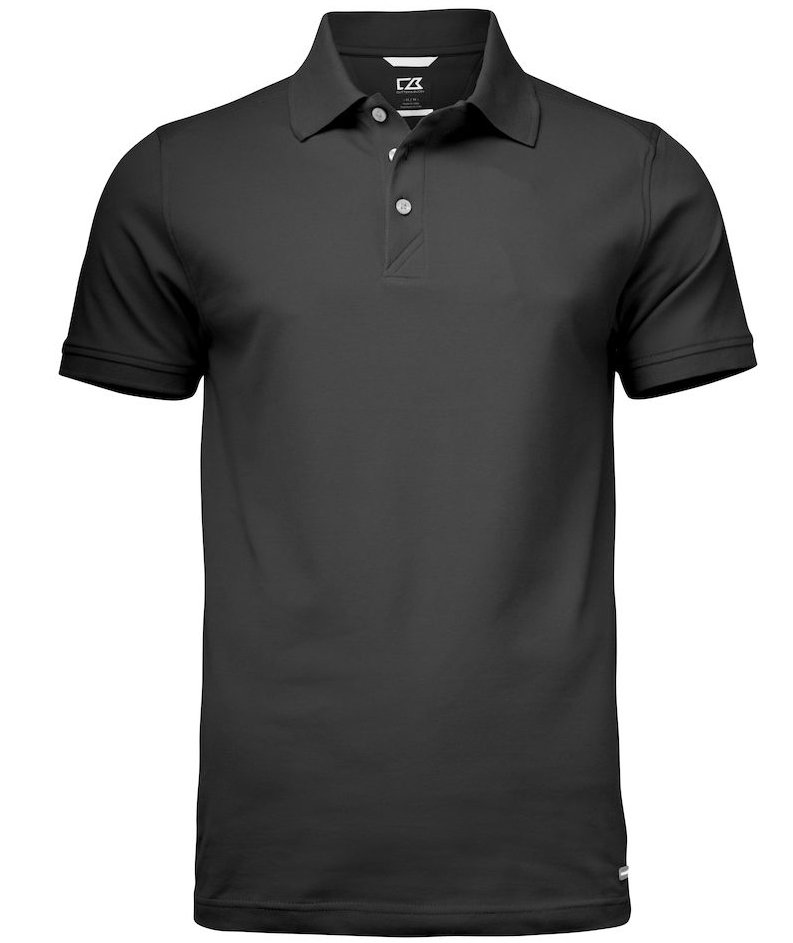 Cutter & Buck Advantage polo shirt, Black, Black, swatch