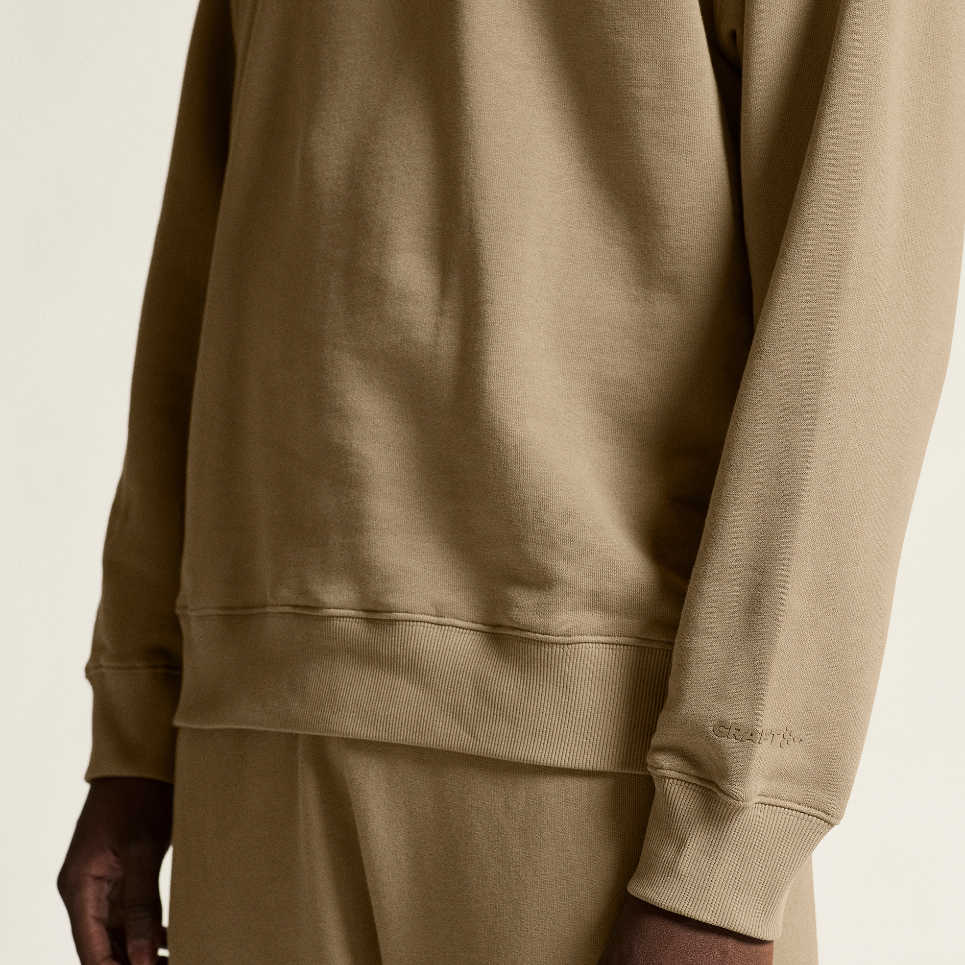 Craft Frequent sweatshirt, Taupe, large image number 6