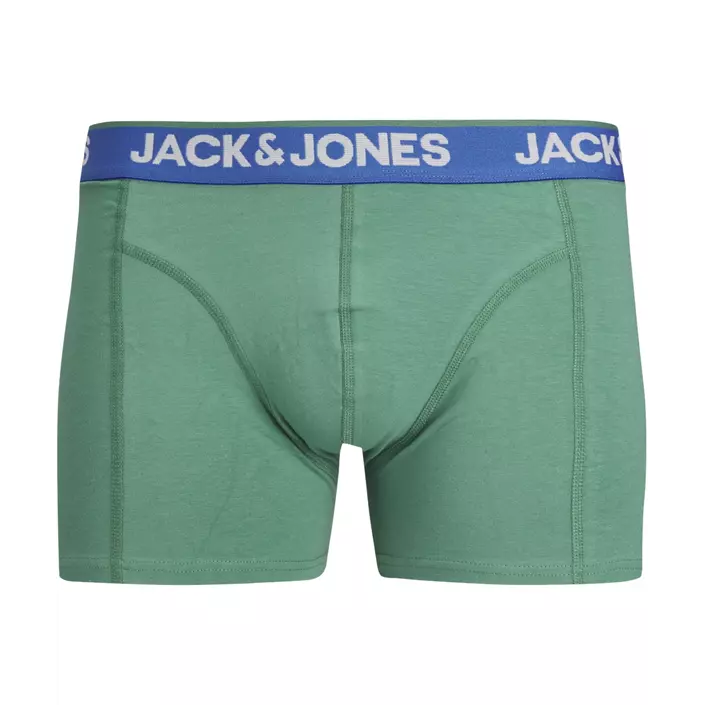 Jack & Jones JACPINK FLAMINGO 3-pack boxershorts, Palace Blue Splish Splash, large image number 4
