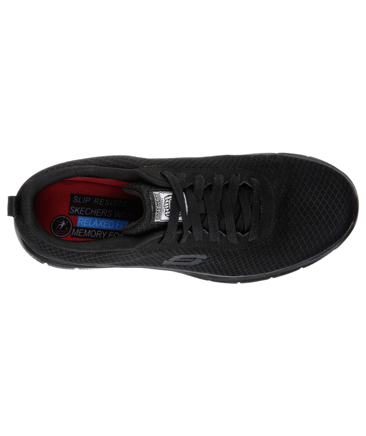 Skechers Flex Advantage SR Bendon work shoes OB, Black, large image number 3