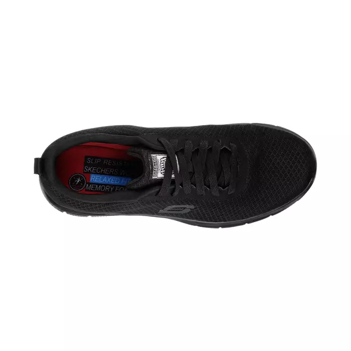 Skechers Flex Advantage SR Bendon work shoes OB, Black, large image number 3