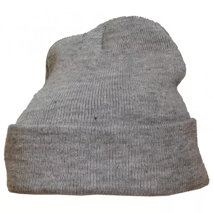 Myrtle Beach knitted hat, Light grey mottled, Light grey mottled, large image number 0