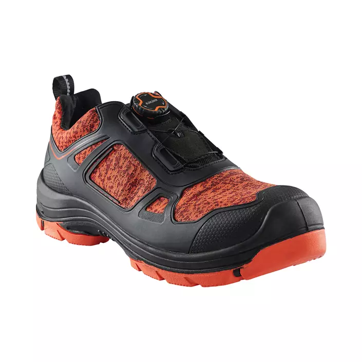 Blåkläder Gecko safety shoes S3, Orange/Black, large image number 0