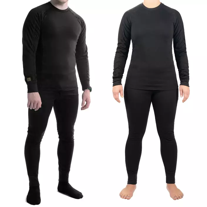 Westborn baselayerset, Black/Black, large image number 1