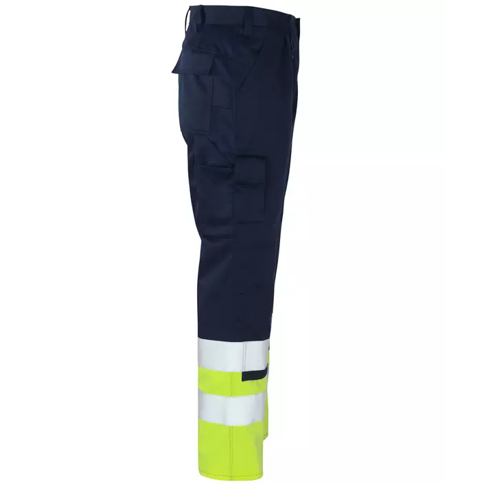 Mascot Safe Compete Patos work trousers, Marine/Hi-Vis yellow, large image number 3
