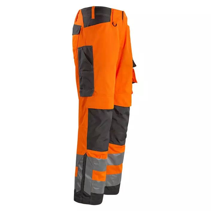 Mascot Safe Supreme Kendal arbejdsbukser, Hi-vis Orange/Mørk antracit, large image number 3