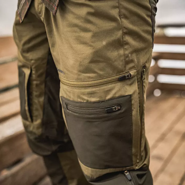 Seeland Hemlock bukser, Military olive/Pine green, large image number 9