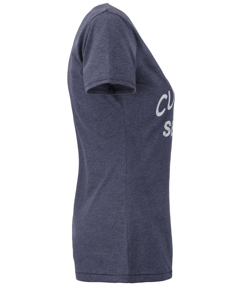 Cutter & Buck Pacific City women's T-shirt , Denim Melange, large image number 2