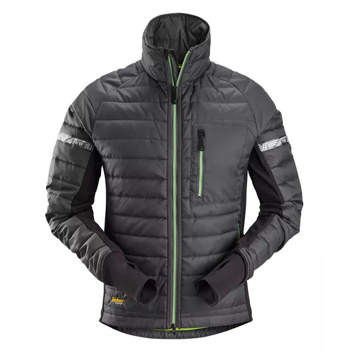 Snickers AllroundWork 37.5® insulator jacket 8101, Steel Grey/Black, large image number 0