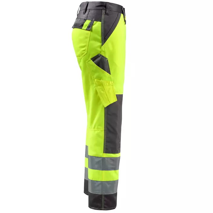 Mascot Safe Light Maitland work trousers, Hi-vis Yellow/Dark anthracite, large image number 3