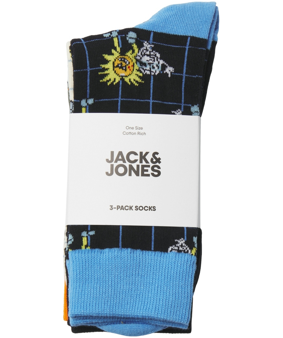 Jack & Jones JACSALON 3-pack socks, Exuberance, Exuberance, large image number 4