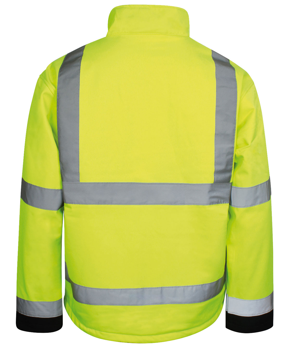Lyngs&oslash;e softshelljakke, Hi-vis Gul/Svart, large image number 2