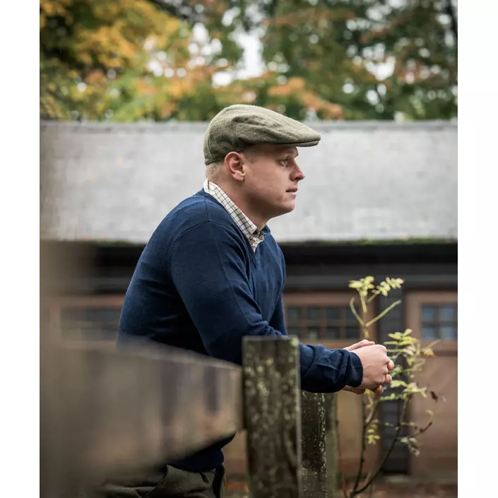 Seeland Pine stickad tröja med merinoull, Dark Sapphire, large image number 9