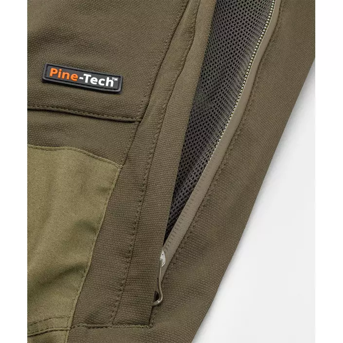 Pinewood Finnveden Hybrid Extreme bukser, Dark Olive/Hunting Olive, large image number 3