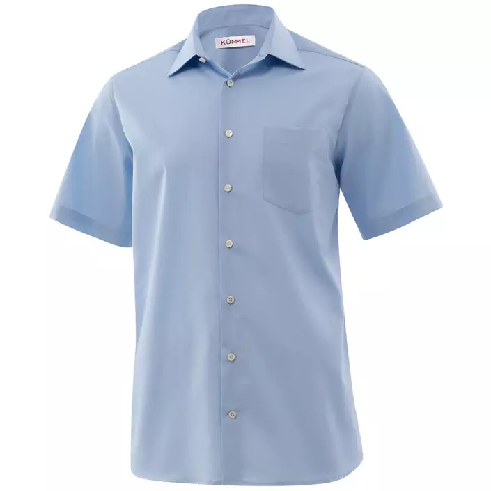 Kümmel Frankfurt kortärmad Slim fit skjorta med bröstficka, Ljusblå, large image number 0