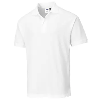 Portwest Napels polo T-shirt, Hvid