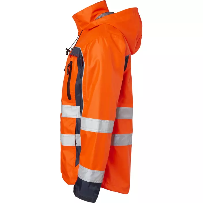 Top Swede shell jacket 5217, Hi-Vis Orange/Navy, large image number 3