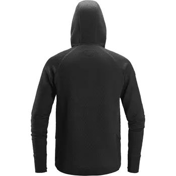 Snickers FlexiWork hoodie med dragkedja 8405, Black/Black