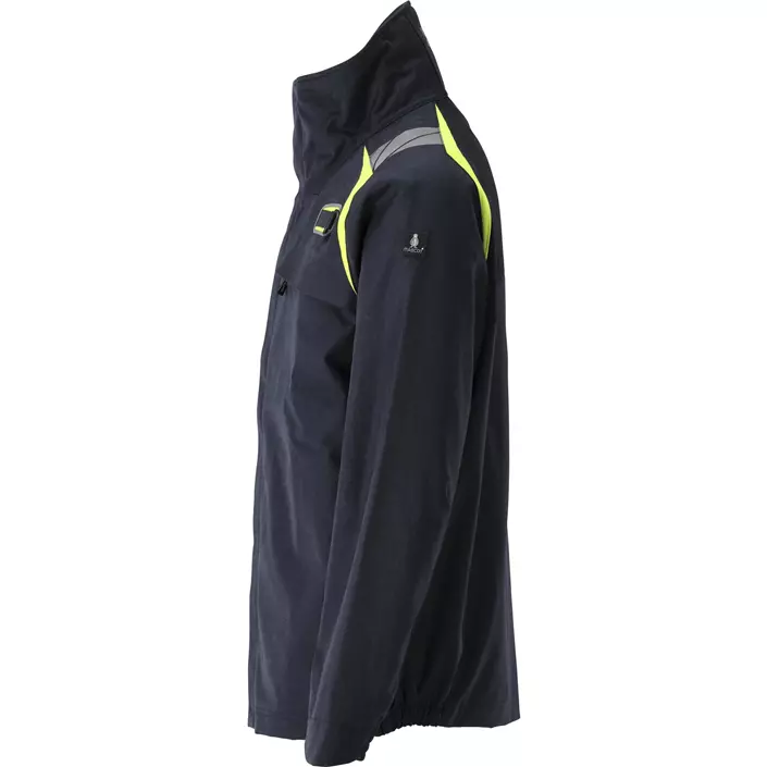 Mascot Accelerate Multisafe jakke, Mørk Marine/Hi-Vis Gul, large image number 3