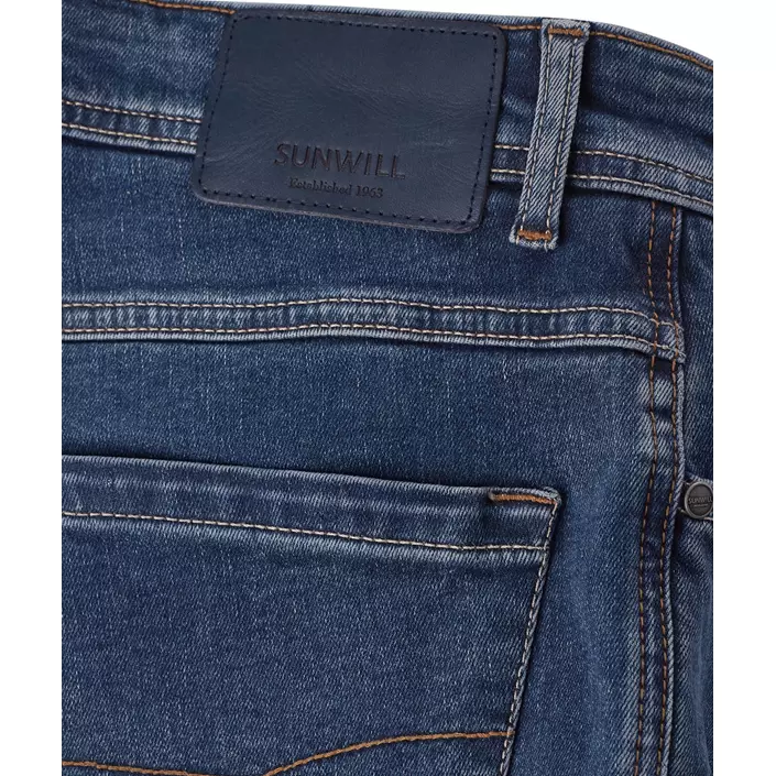 Sunwill Super Stretch Fitted jeans, Dark used wash, large image number 4