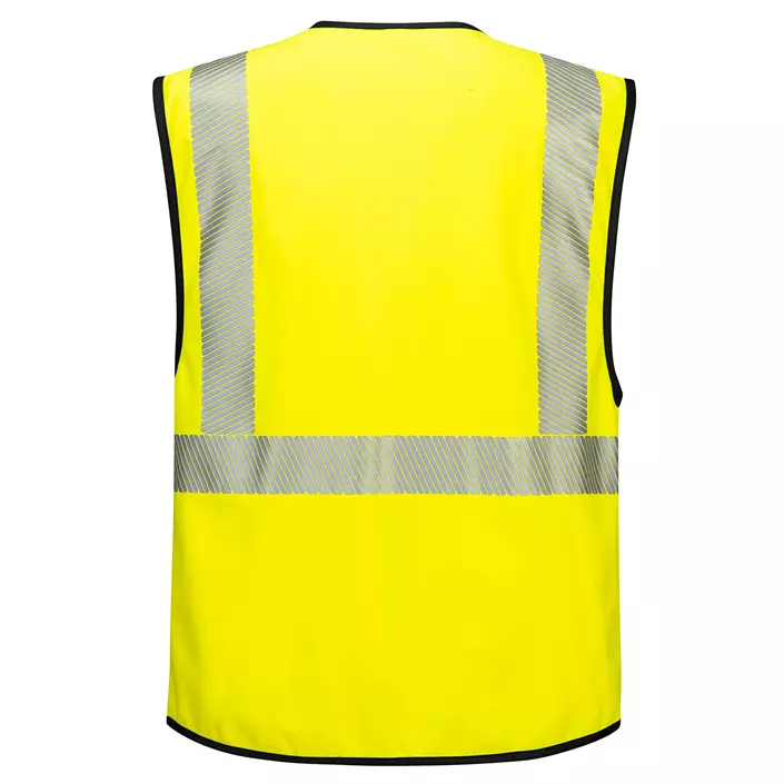 Portwest PW3 reflective safety vest, Hi-vis Yellow/Black, large image number 1