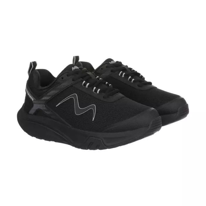MBT Sport 4 III dame sneakers, Black, large image number 2