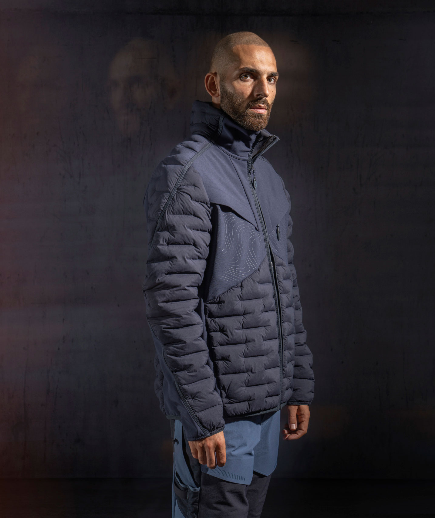 Mascot Customized vatteret jakke, M&oslash;rk Marine, large image number 2