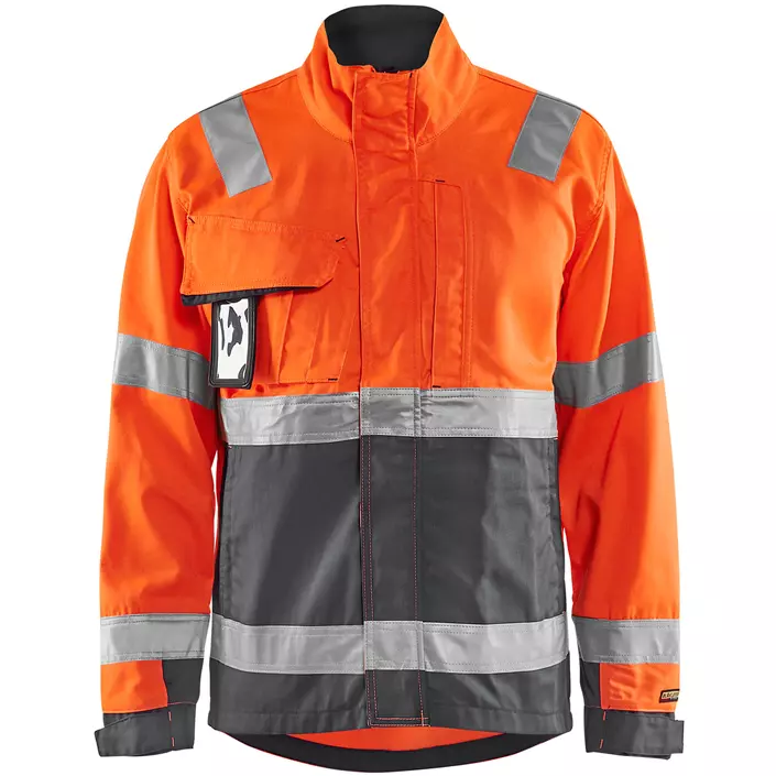 Blåkläder arbejdsjakke, Hi-vis orange/Grå, large image number 0