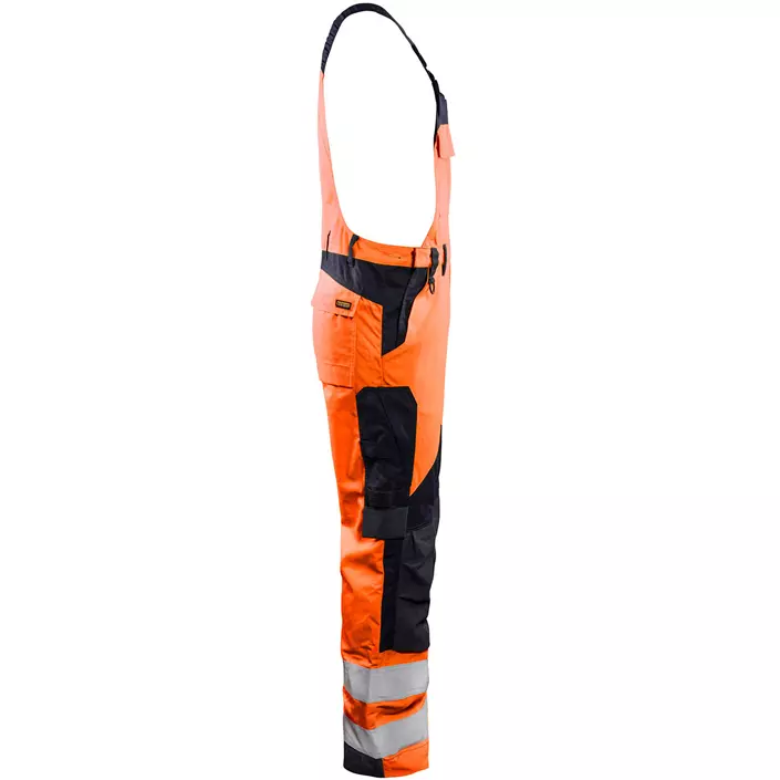 Blåkläder Multinorm arbeidsselebukse, Hi-vis Oransje/Marineblå, large image number 3