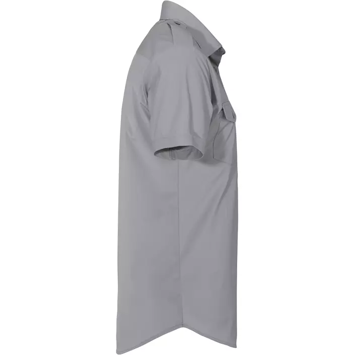 Derby of Sweden Maverick Slim fit kortärmad pilotskjorta, Grey, large image number 3