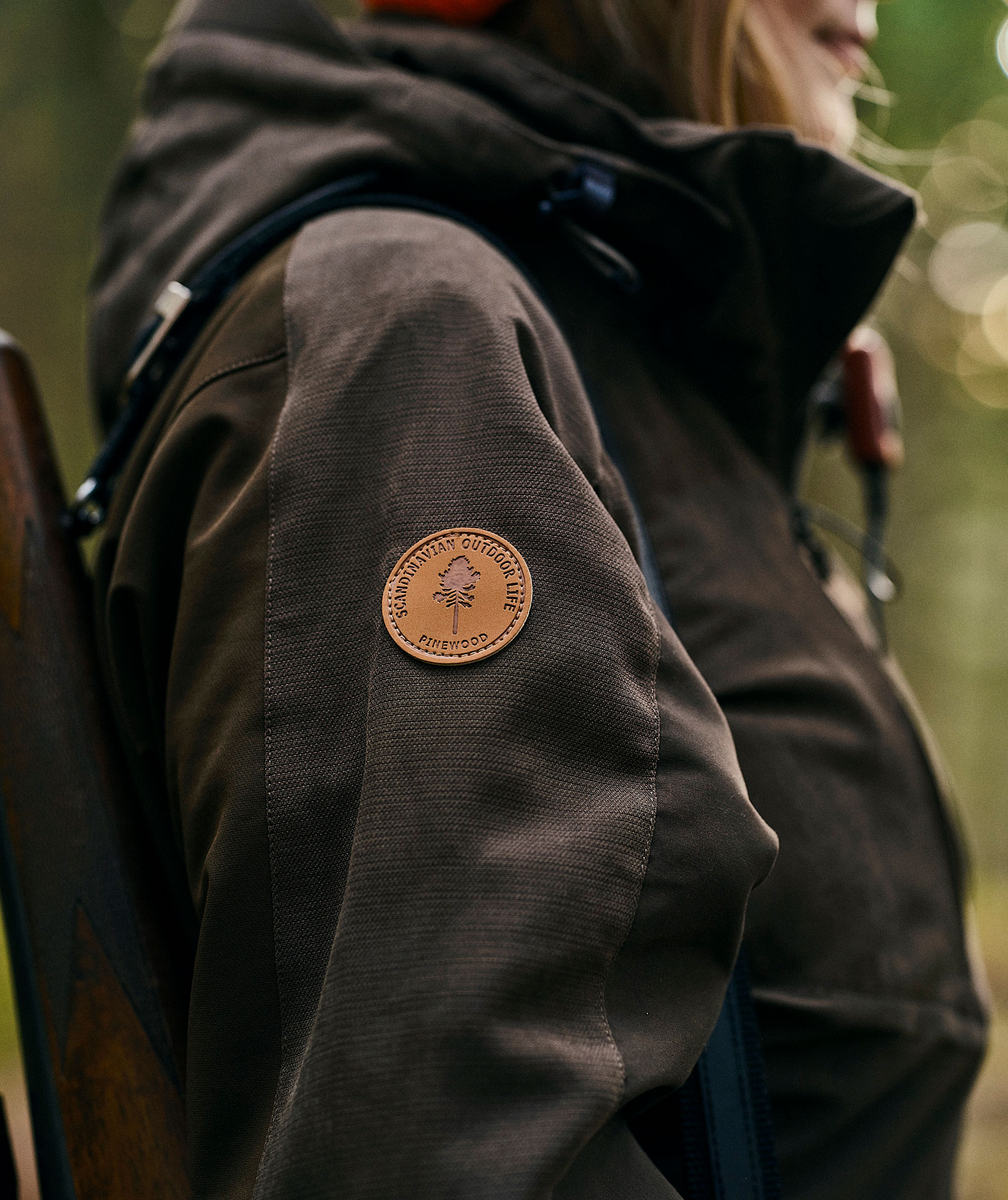 Pinewood&nbsp;Furudal Hunt Extreme damejakke, Suede Brown/dark olive, large image number 5