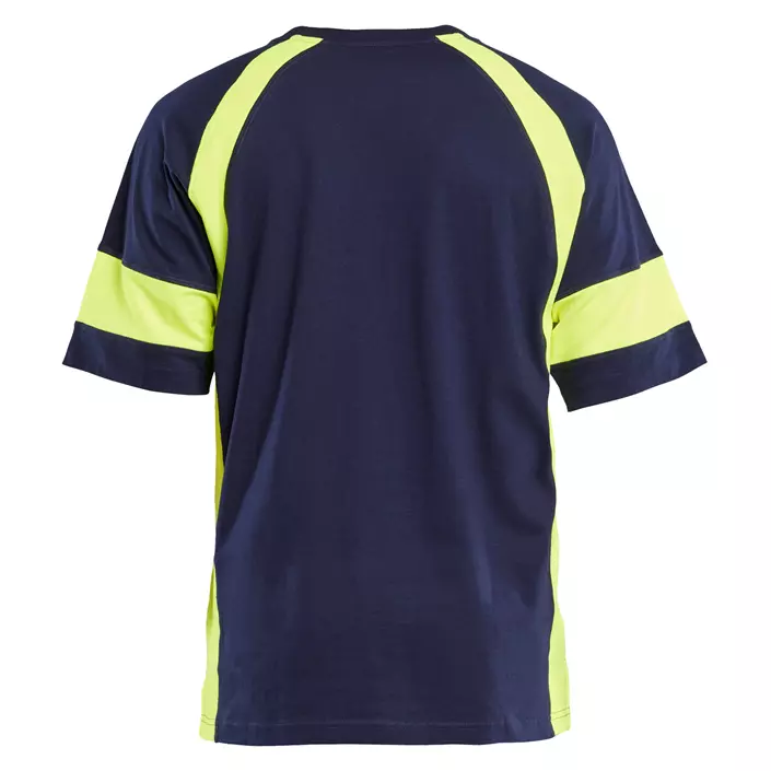 Blåkläder T-Shirt, Marine/Hi-Vis gelb, large image number 1