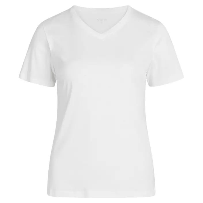 NORVIG dame T-shirt, Hvit, large image number 0