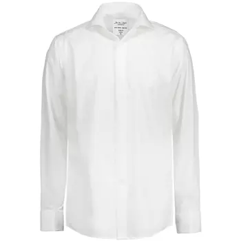 Seven Seas Poplin Tuxedo modern fit kavaj skjorta, Vit