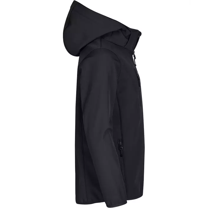 Clique Classic softshell jacket for kids, Black, large image number 2