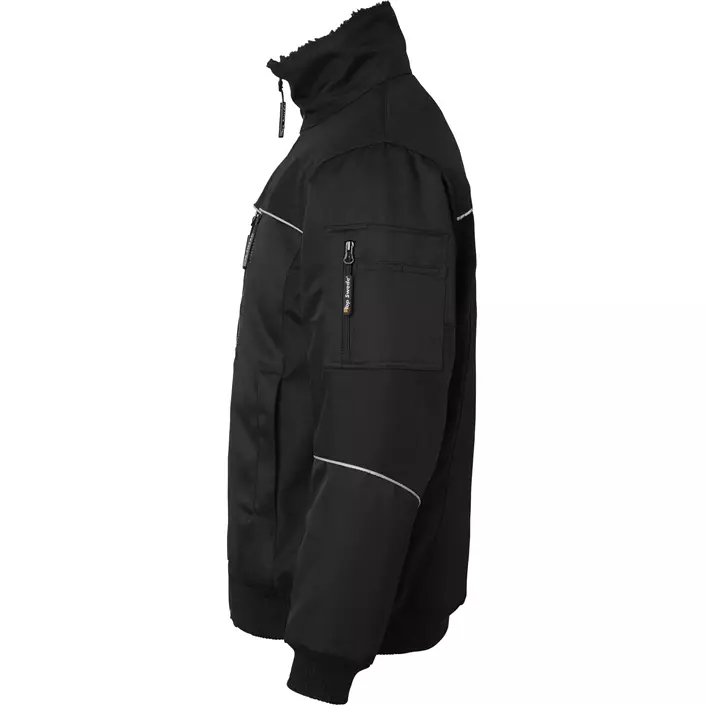 Top Swede pilot jacket 5126, Black, large image number 3
