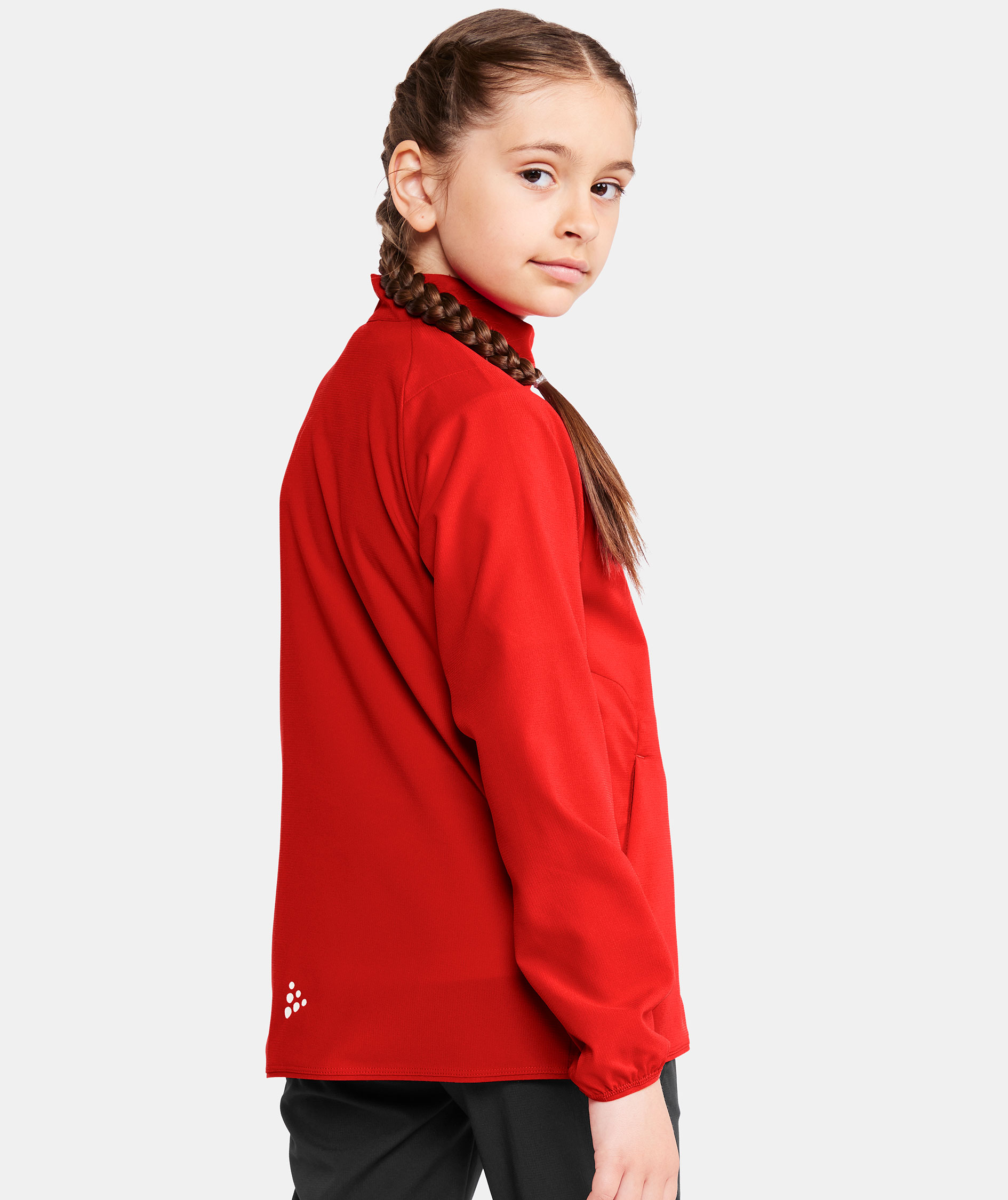 Craft Rush 2.0 cardigan til b&oslash;rn, Bright red, large image number 6